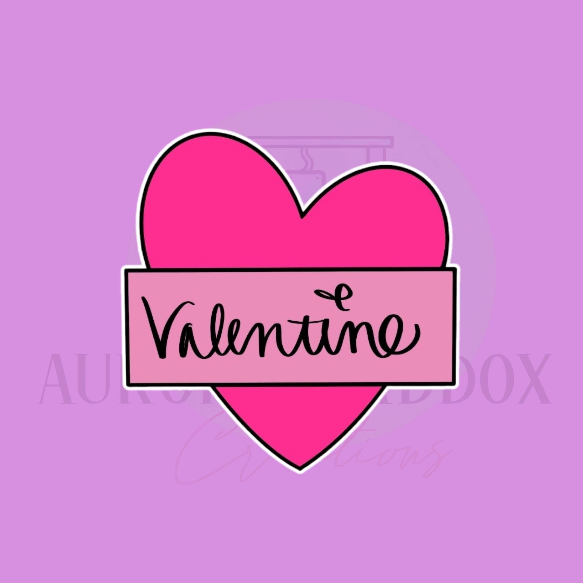 Heart Plaque #2 Cookie Cutter