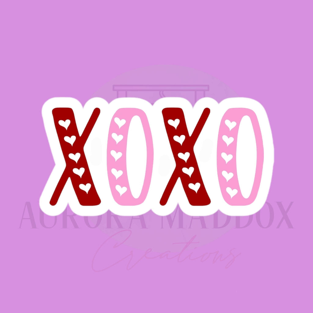 XOXO Plaque Cookie Cutter