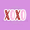 XOXO Plaque Cookie Cutter