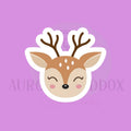 Deer Face Cookie Cutter – 3D Printed PLA Outline