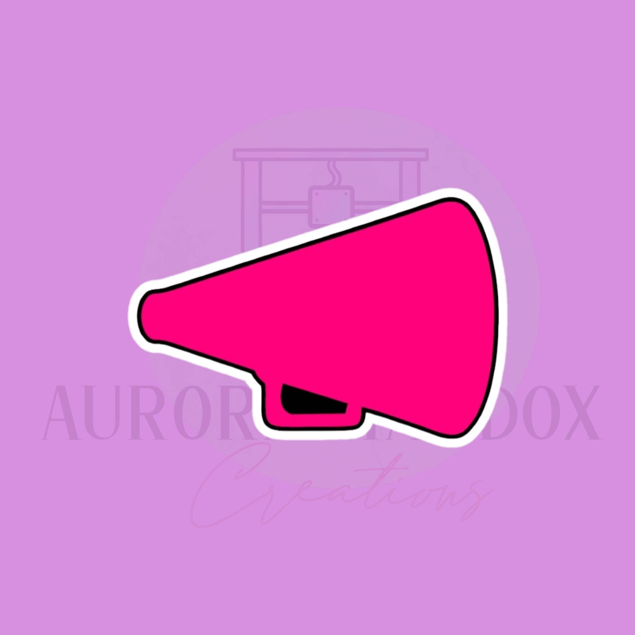 Megaphone #2 Cookie Cutter