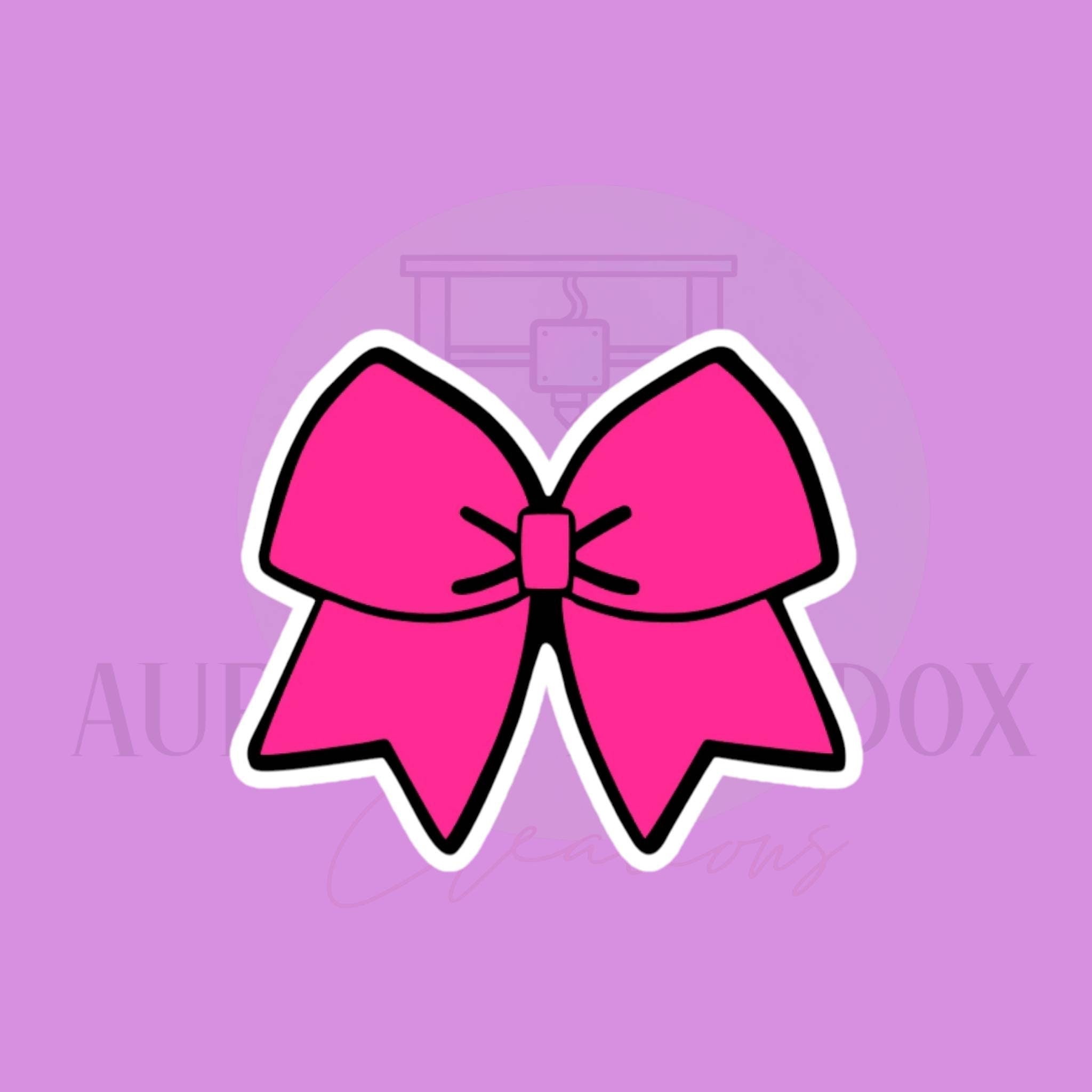 Cheer Bow Cookie Cutter