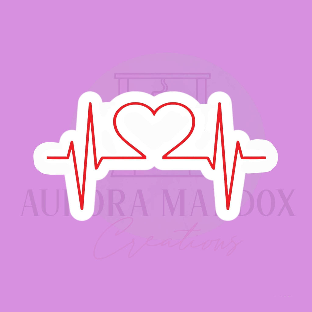 Heart Flatline Cookie Cutter