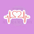 Heart Flatline Cookie Cutter
