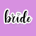Bride Plaque | Cookie Cutter