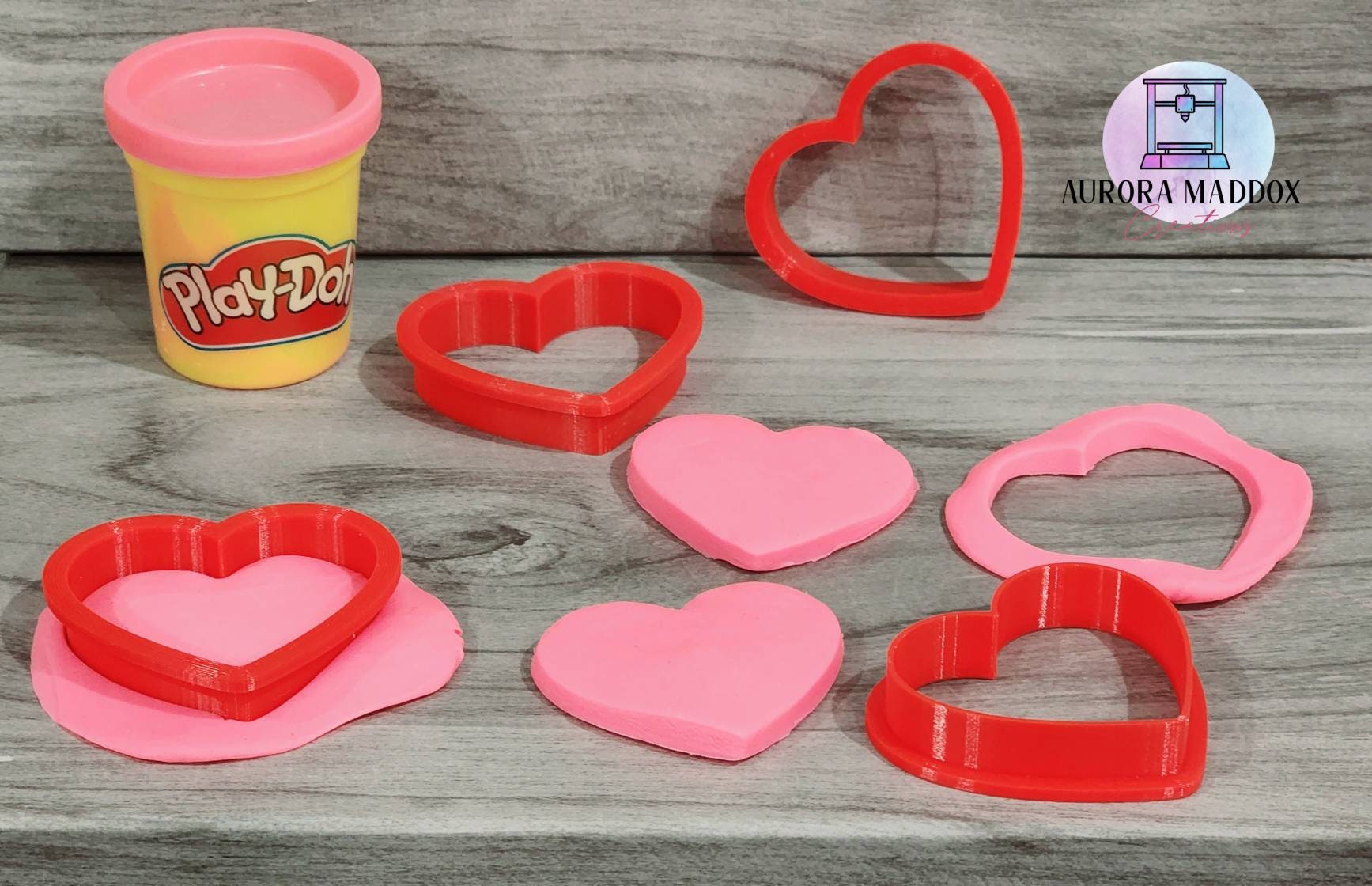 Playdoh Heart Cutter