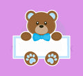 Sweet Bear Plaque Cookie Cutter