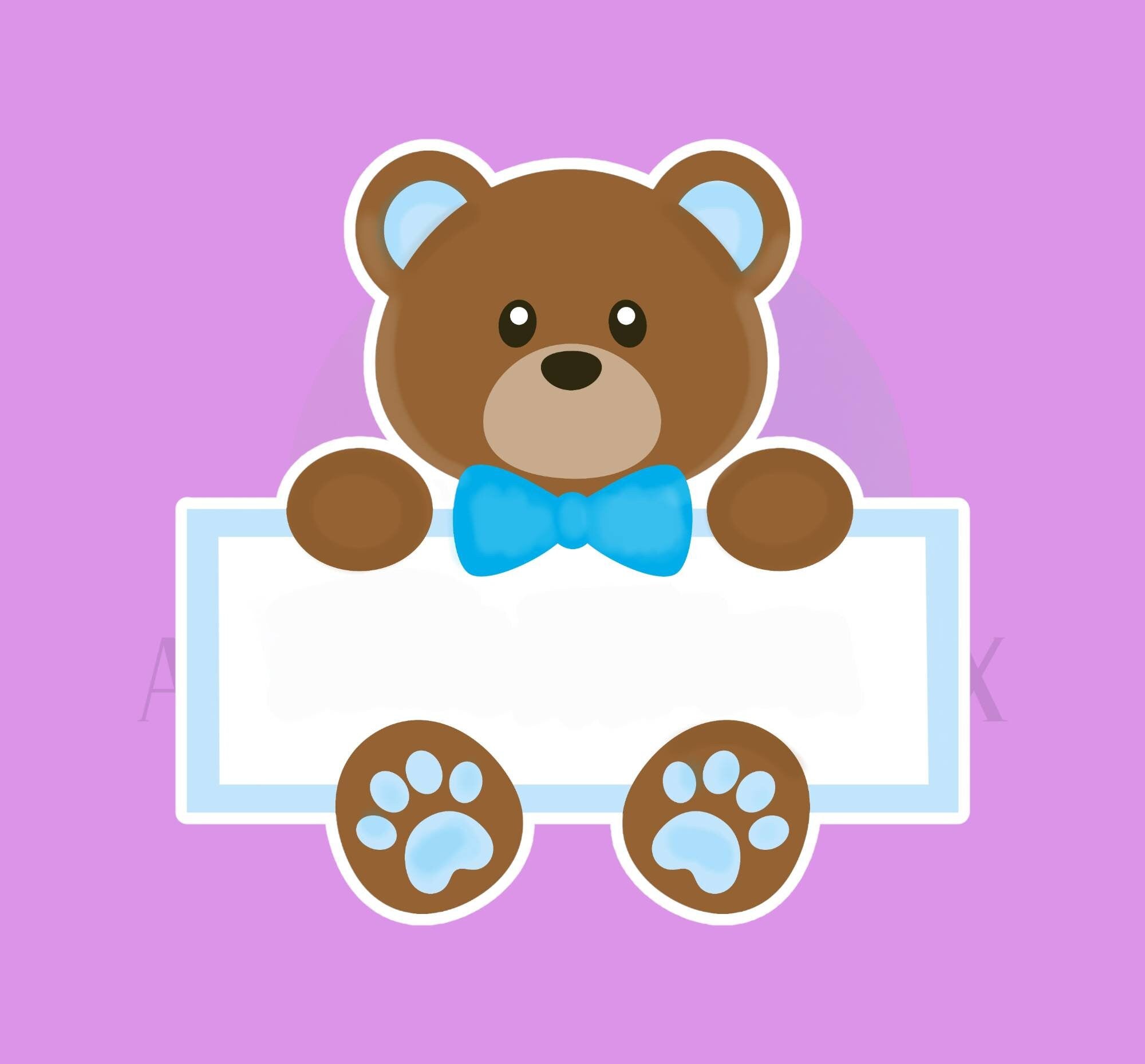 Sweet Bear Plaque Cookie Cutter
