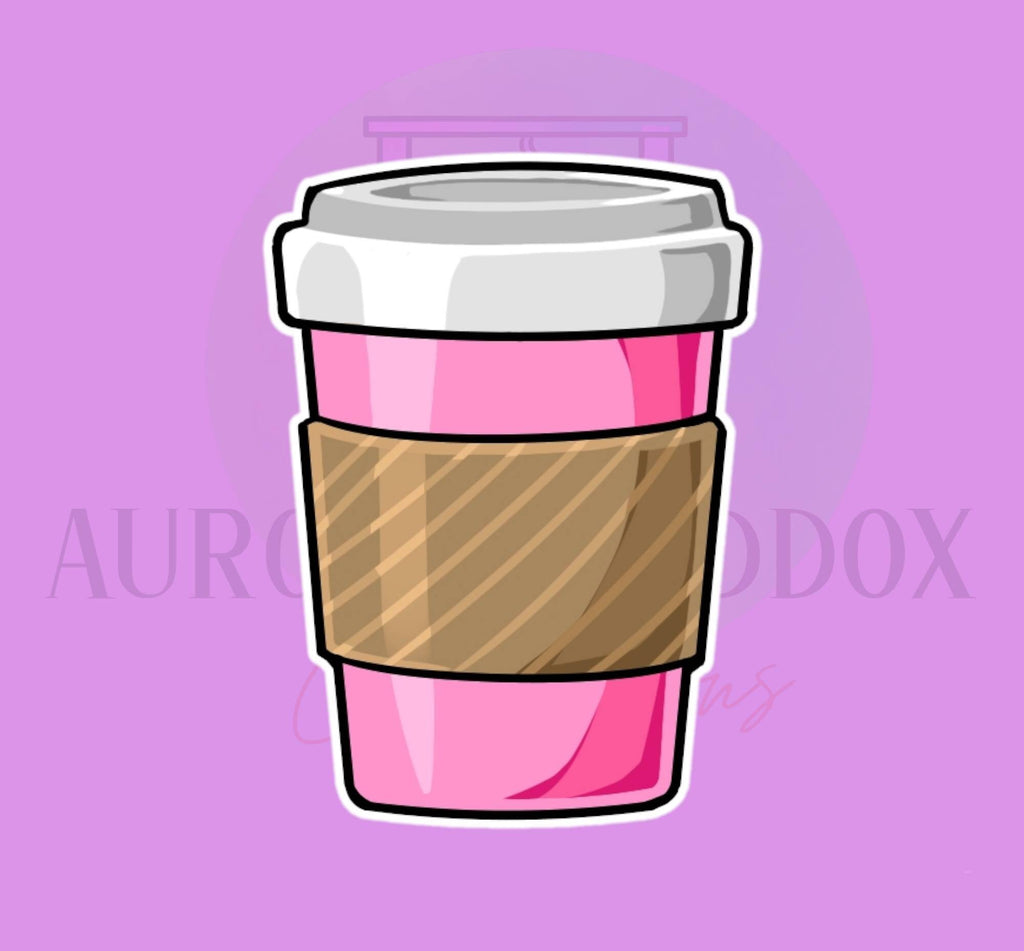 Hot Coffee Sleeve Cookie Cutter