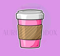 Hot Coffee Sleeve Cookie Cutter