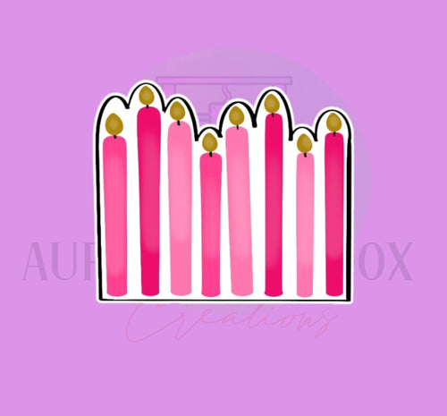 Birthday Candles Cookie Cutter