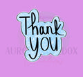 Thank You #1 | Cookie Cutter