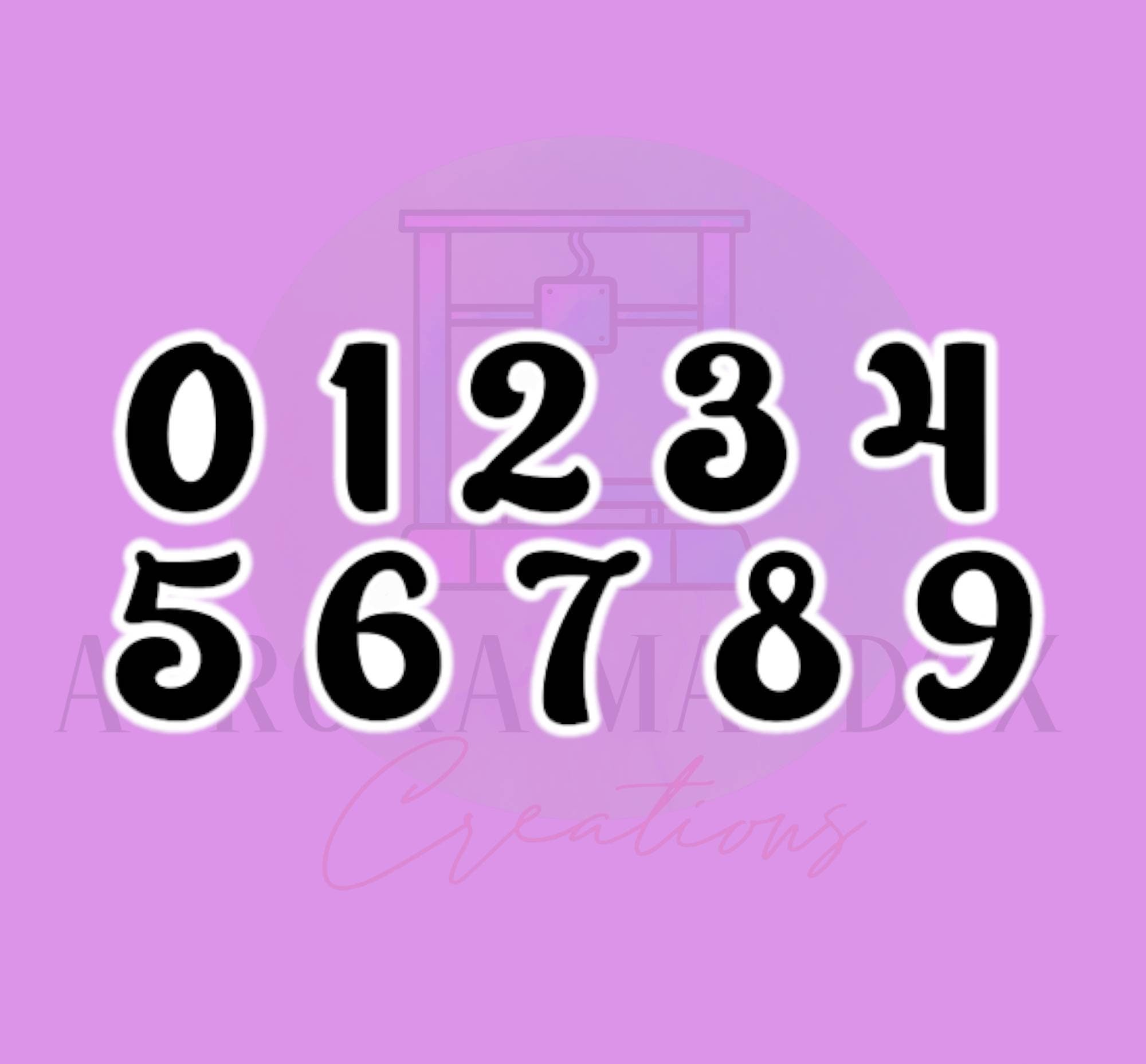 Fancy Numbers | Cookie Cutter
