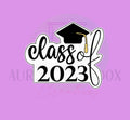 Class of 2023 Plaque #3 with Grad Cap Cookie Cutter