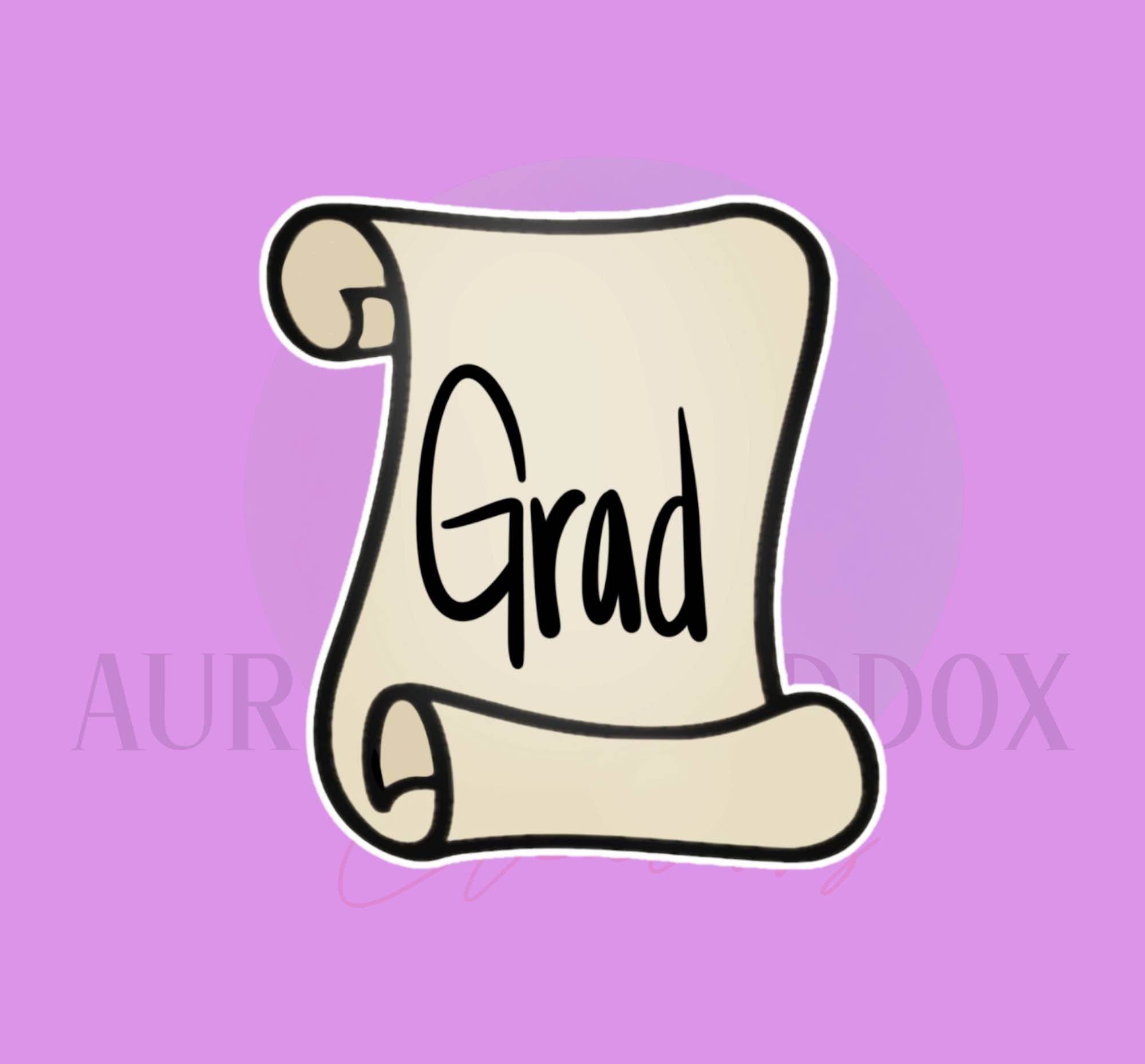 Diploma Scroll | Cookie Cutter