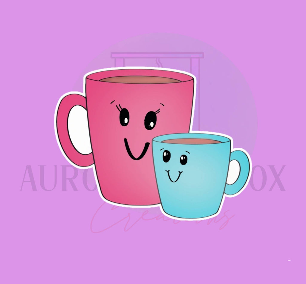 Mama & Mini Coffee Cups | Cookie Cutter