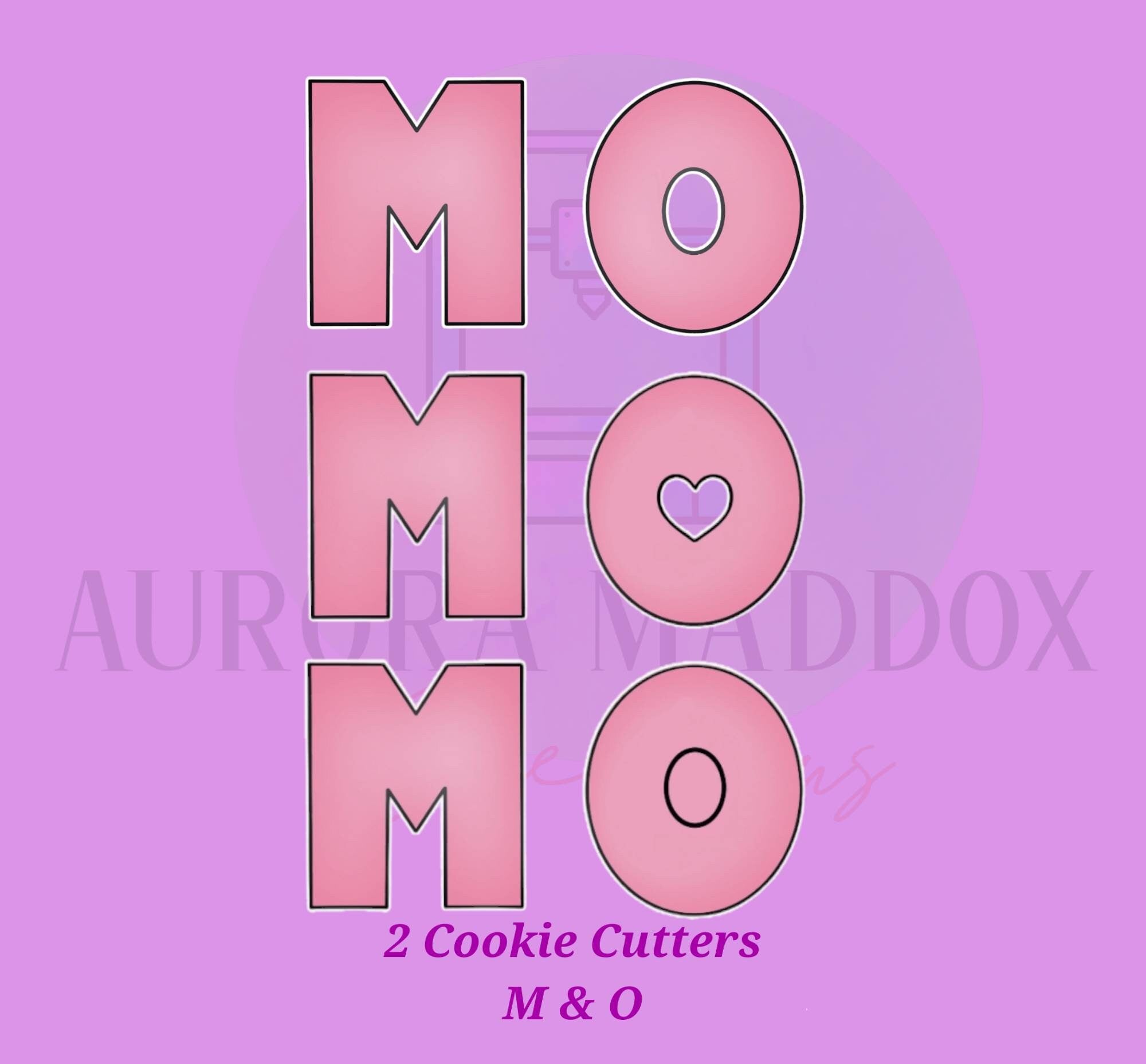 MOM Letters | Cookie Cutter