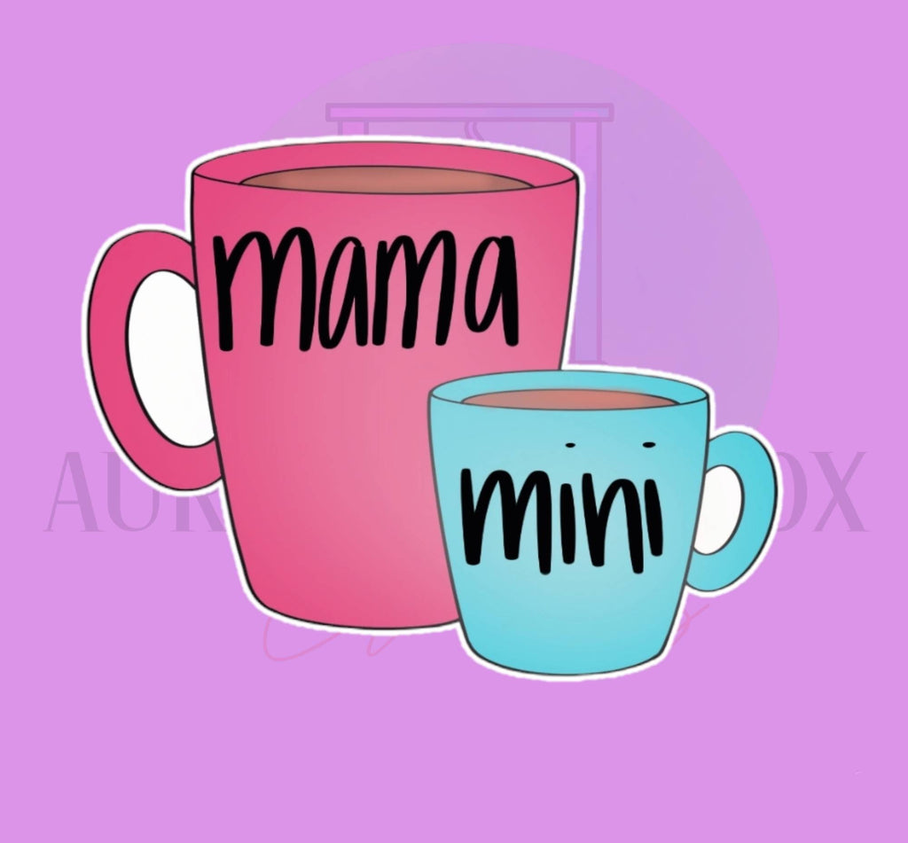 Mama & Mini Coffee Cups | Cookie Cutter