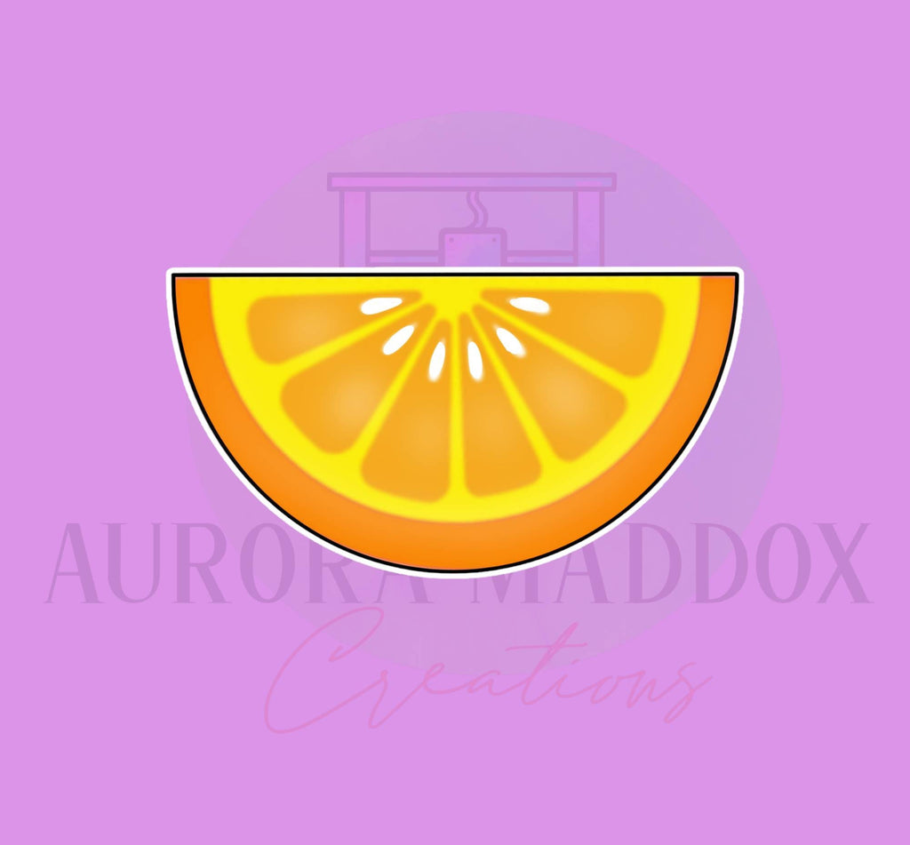 Orange or Lemon Slice Cookie Cutter