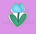 Tulip Flower Stem | Cookie Cutter