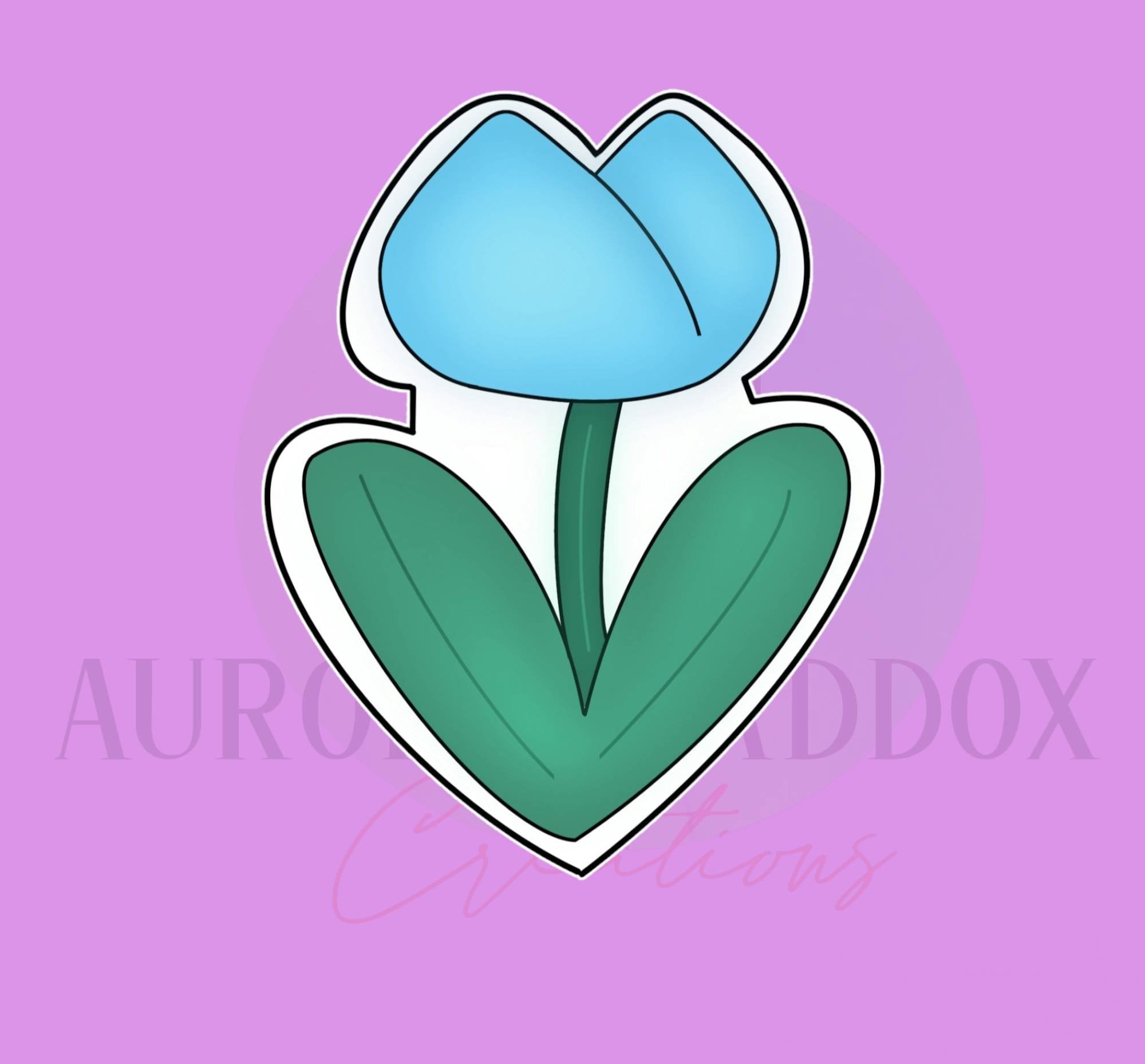 Tulip Flower Stem | Cookie Cutter