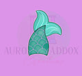 Mermaid Tail #2 Cookie Cutter