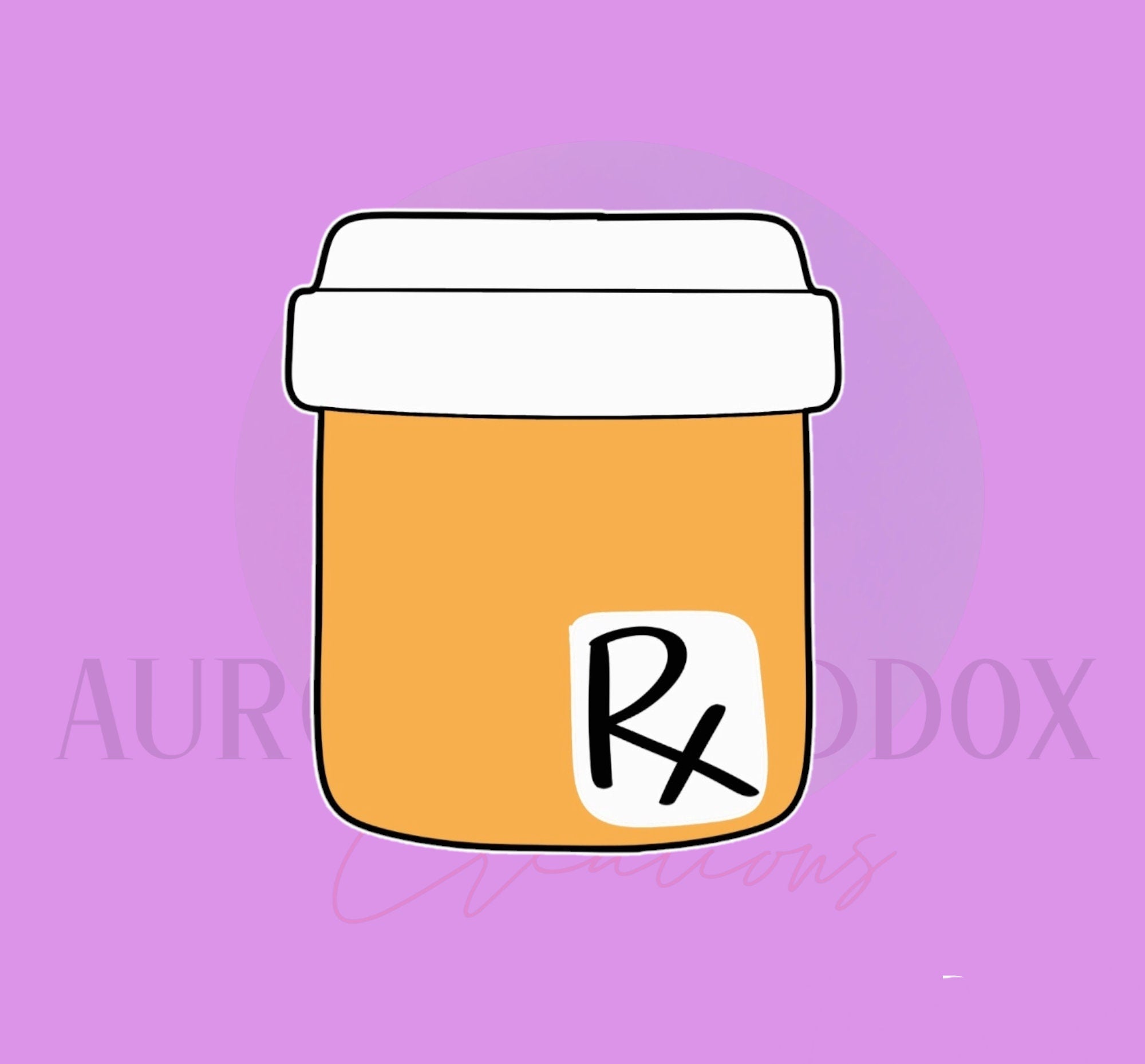 RX Bottle | Cookie Cutter