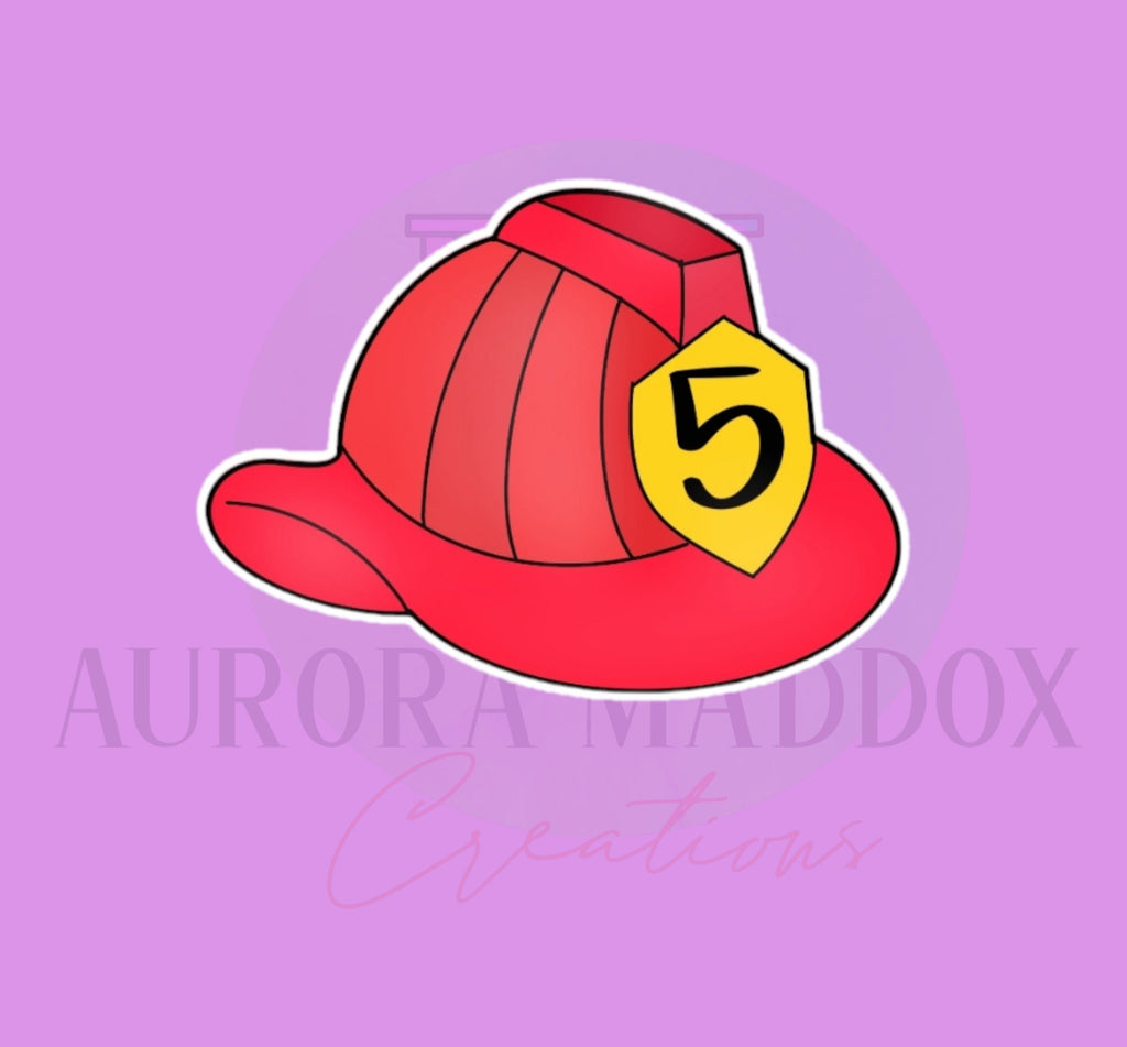 Firefighter Hat Cookie Cutter