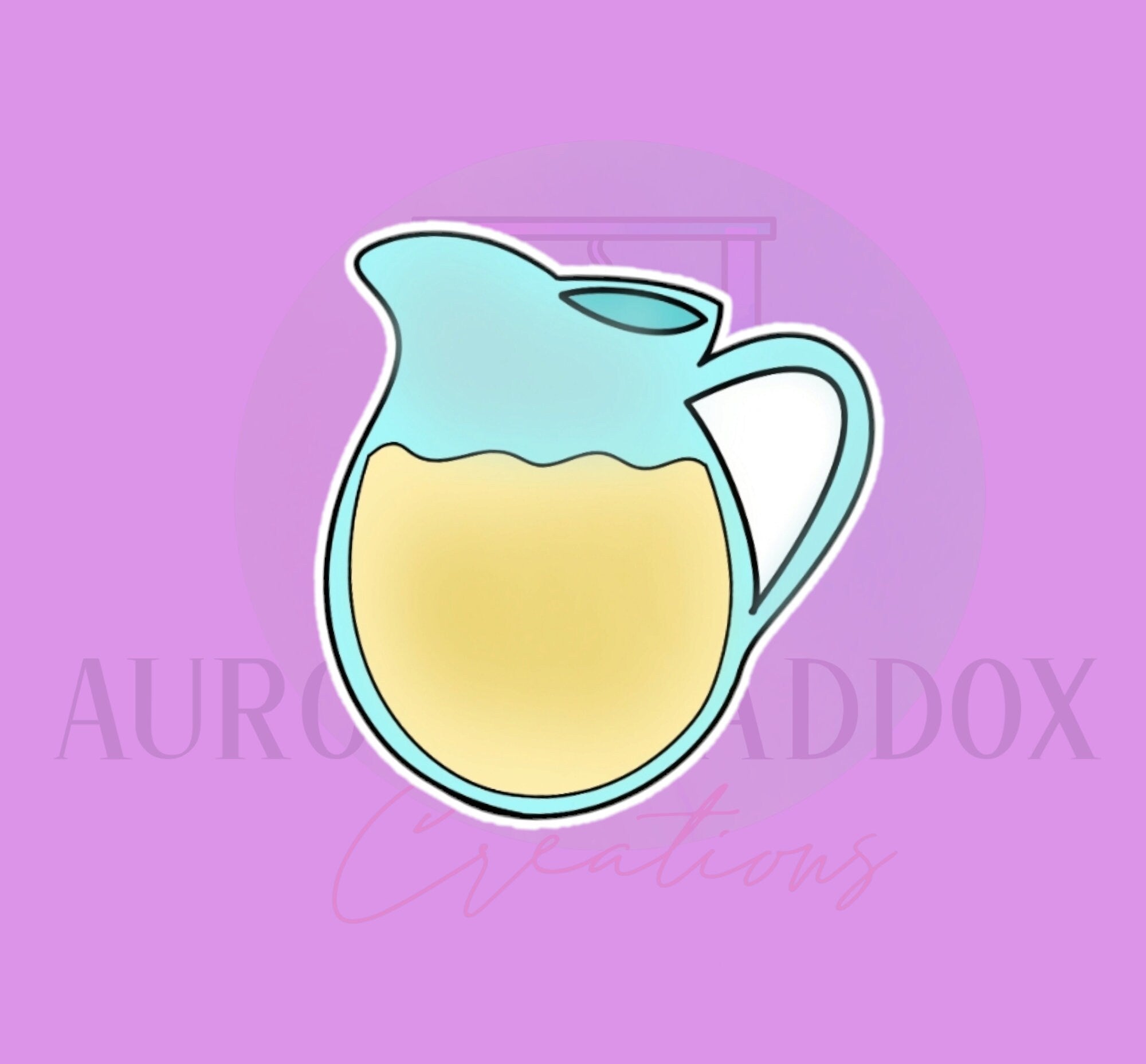 Drink Pitcher #2 Cookie Cutter