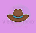 Cowboy Hat Front Cookie Cutter