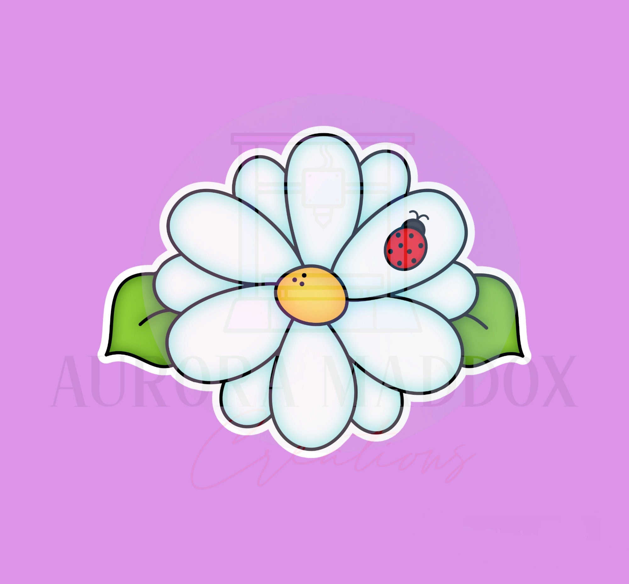 Daisy Leaf Floral | Cookie Cutter