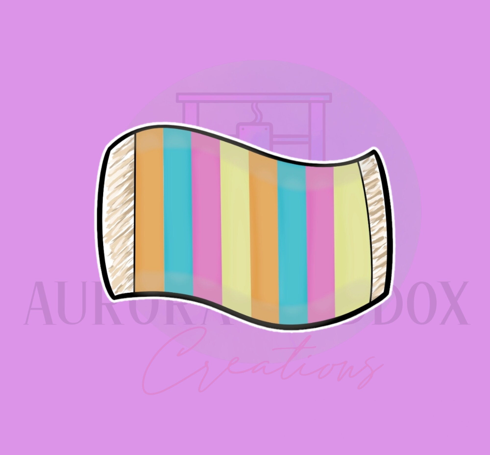 Beach Blanket Cookie Cutter