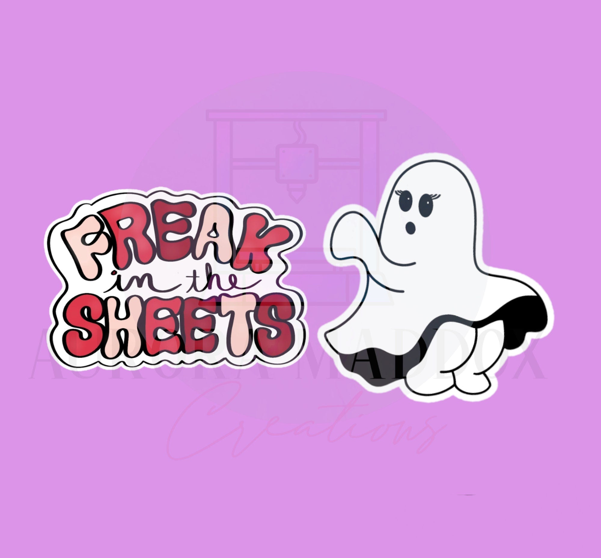 Freak in the Sheets | Set #1 | 2 Cookie Cutters