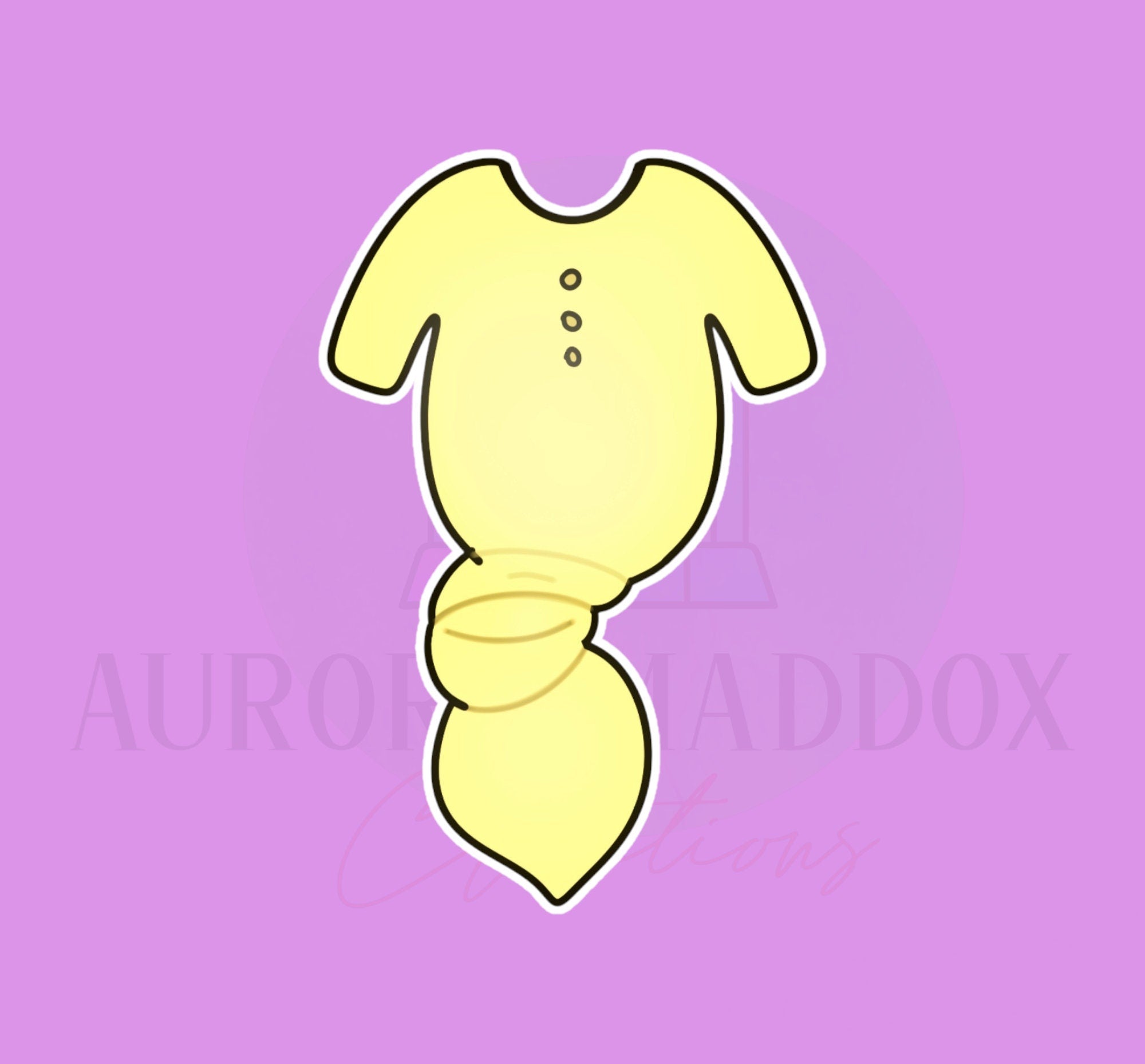 Baby Outfit #3 Cookie Cutter