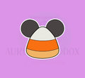 Candy Corn Mouse Ear Cookie Cutter