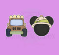 Mouse Safari & Truck | 2 Piece | Cookie Cutter