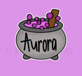 Cauldron #3 Bubbles Cookie Cutter