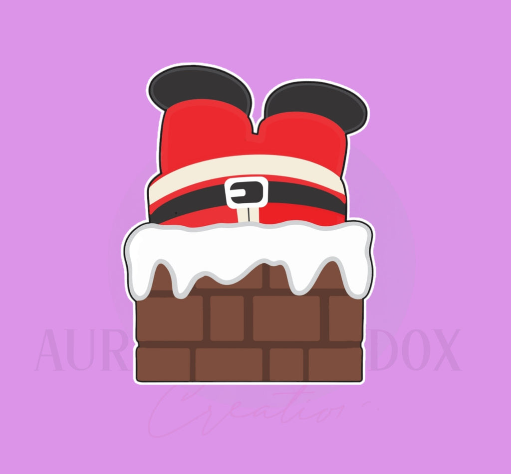 Santa Chimney Fall #2 Cookie Cutter