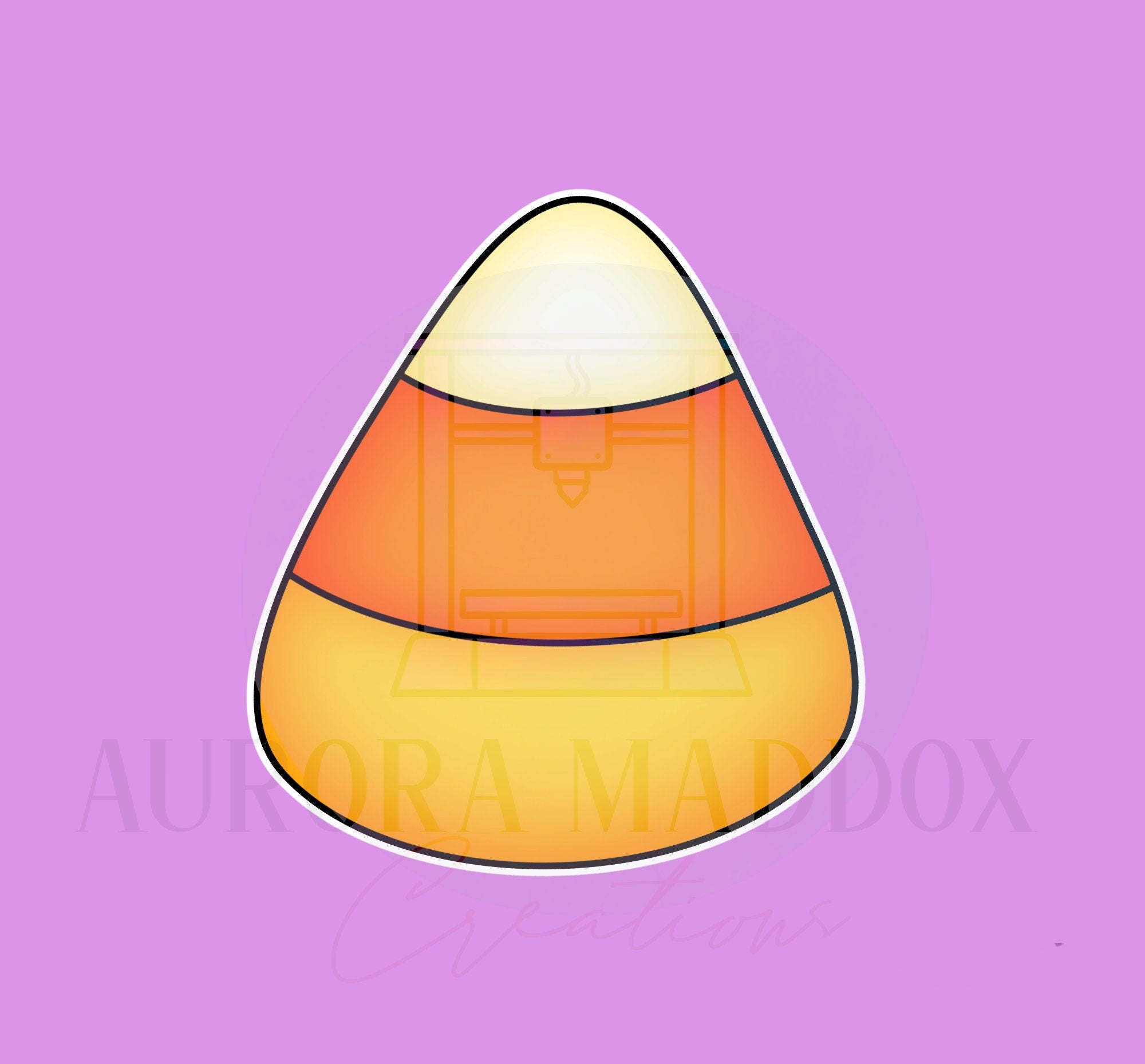 Candy Corn #3 Cookie Cutter