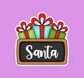 Presents Plaque Cookie Cutter