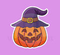 Pumpkin Witch #2 Cookie Cutter