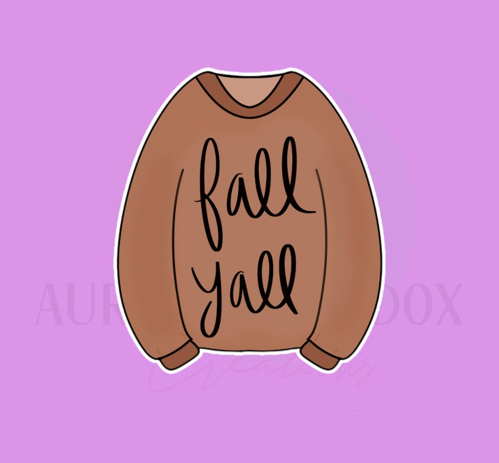 Fall Sweater Cookie Cutter