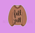 Fall Sweater Cookie Cutter