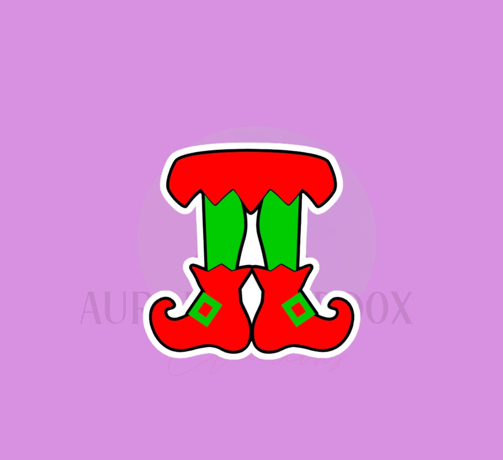 Elf Feet Cookie Cutter