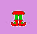 Elf Feet Cookie Cutter