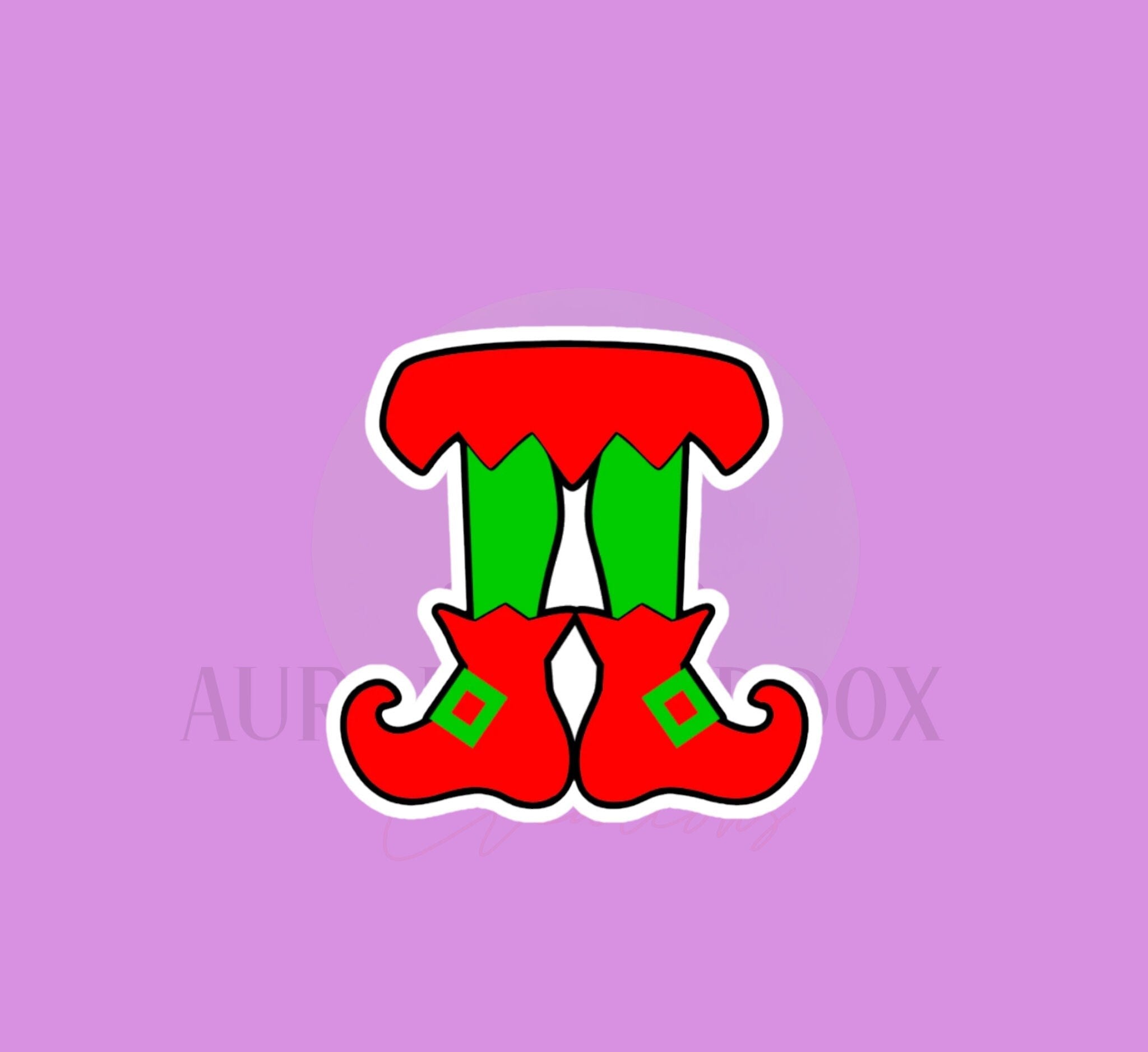 Elf Feet Cookie Cutter
