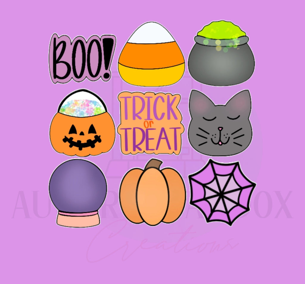 Halloween | Mini | 9 Piece Set | Cookie Cutter
