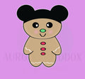 Gingerbread Man Mouse Hat | Cookie Cutter