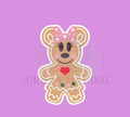 Mouse Bow Gingerbread | Cookie Cutter