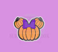 Pumpkin Ears Bow Cookie Cutter